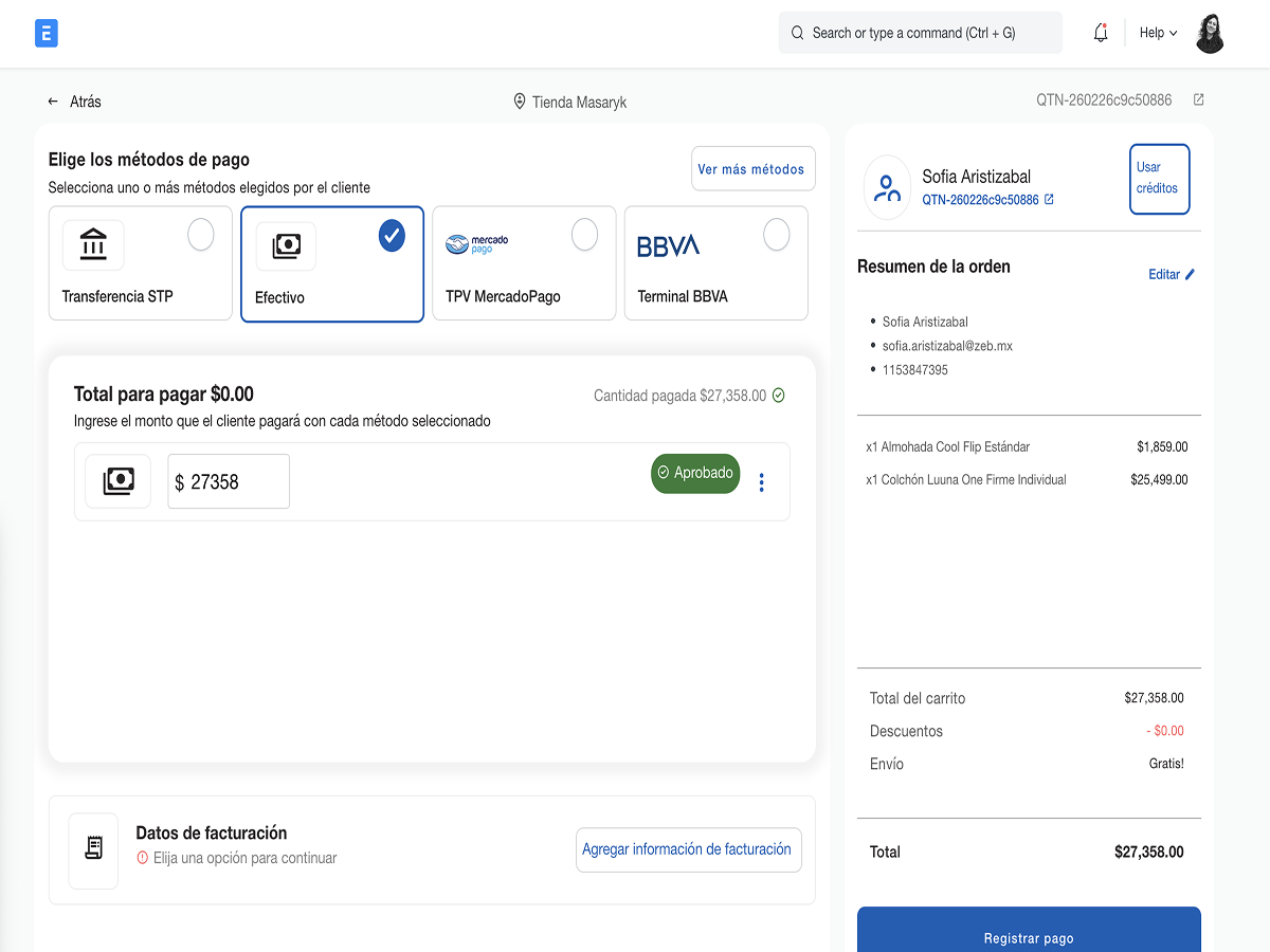 Payment V1